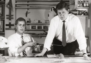 Daniela Brahm, Klaus Kirsten (left) and Heinz Nather (right), 1959