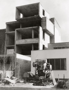 Daniela Brahm, Rotaprint Tischlerei- und Lehrwerkstättengebäude und Produktionshallen, 1959