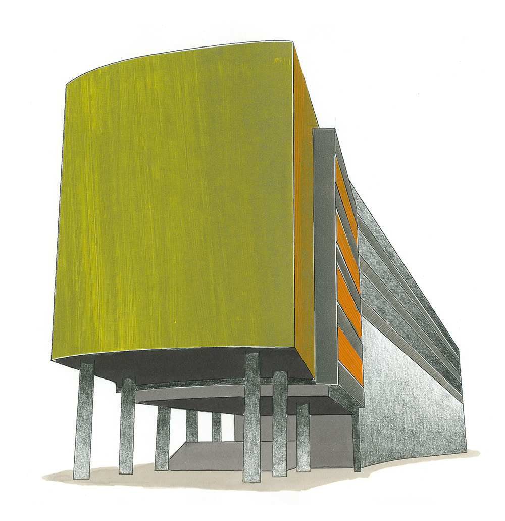 Daniela Brahm, Ideal Privacy / Mexico Series / UNAM, 2008