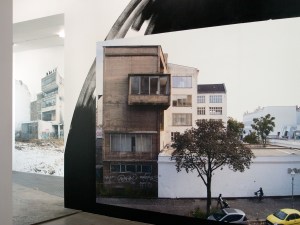 Daniela Brahm Urban Activism as Artistic Practice 2014 (with Les Schliesser) at 0047 Oslo, NOR billborad prints, wall painting, drawings, posters, sculpture with leathers and monitors, slide projections, info material